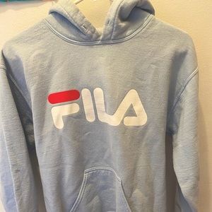 Baby Blue Fila Sweatshirt